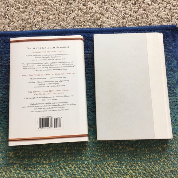 2 Malcolm Gladwell Books David and Goliath & Outliers Hardcover - Picture 3 of 3